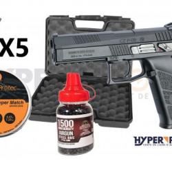 Pack pistolet à plomb CZ P09 Duty