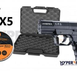 Pack pistolet à plomb Umarex CPS