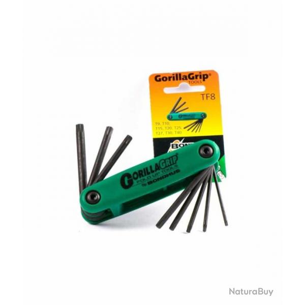 Set de cle Torx - GorillaGripp-BONDHUS