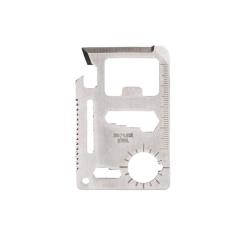 Carte multifonction de survie avec &eacute;tui Clear