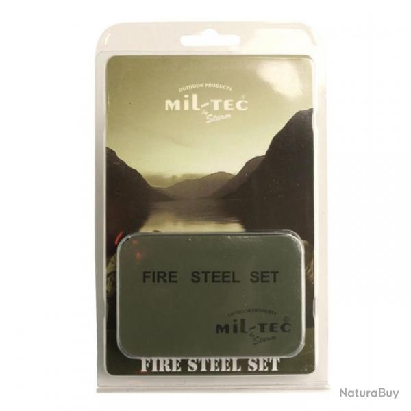 Pierre  feu Mil-Tec Fire Steel avec rservoir