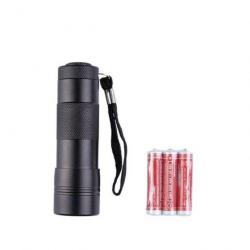 Lampe torche Mil-tec 12 LED (3AAA) noire