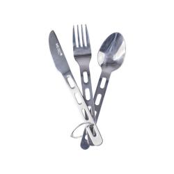 Couvert l&eacute;ger en acier inoxydable