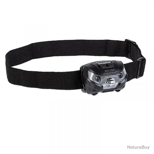 Lampe frontale Mil-Tec (CREE XPE) noire