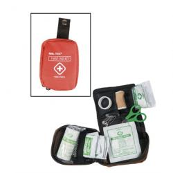 Pack de premiers secours format mini Rouge