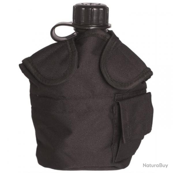 Housse molle pour gourde style amricain Noir