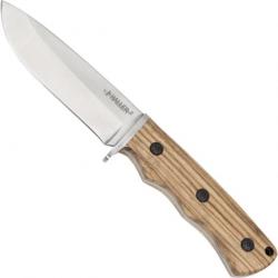 Couteau outdoor Haller avec manche en bois de zebrano