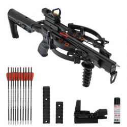 Arbalète FMA Supersonic REV 120 LBS 420 FPS Kit + Crosse AR-15