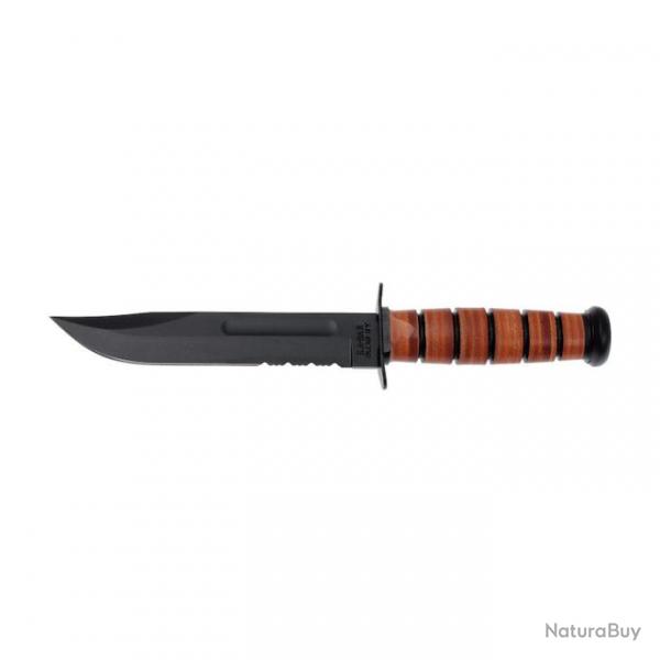 Couteau KA-BAR USMC 1218 avec tui cuir