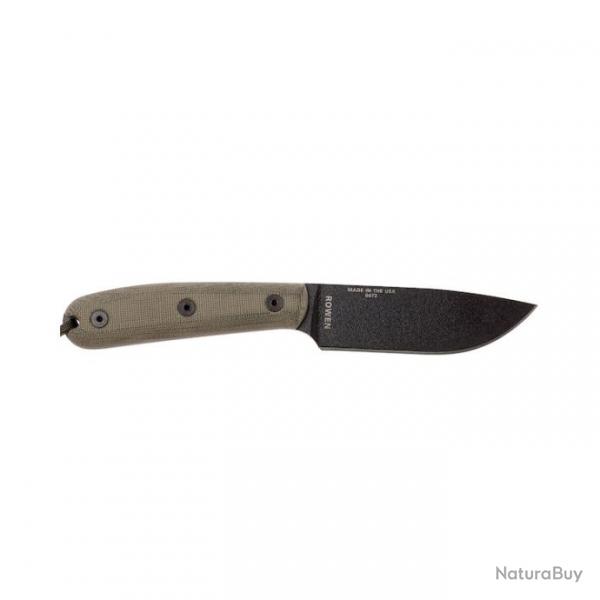 Couteau ESEE Model 4 HM  avec tui en cuir