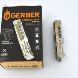 Couteau multifonctions Gerber - ArmBar Cork (Shimmer Gold)