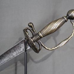 Epée de villle (ou de cour) époque Louis XV - France, milieu 18ème siècle