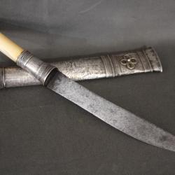 Couteau de type dha des ethnies Lü et Shan - Asie du Sud Est, fin 19ème début 20ème siècle (2)