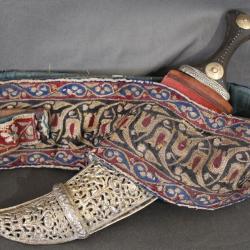 Dague jambiya - Yemen, circa 1900