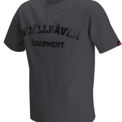 T-SHIRT EQUIPMENT GRAPHITE FJALL RAVEN