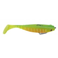 Leurre Souple Monté Delalande Neo Shallow 13cm 66 - Fire Tiger Pailleté