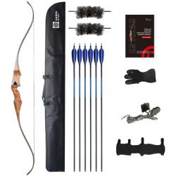 SANLIDA - Kit ROYAL X8 RECURVE 60" DROITIER (RH) 30 #