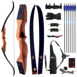 SANLIDA - Kit EAGLE X9 T/D RECURVE 58" GAUCHER (LH) 35 #