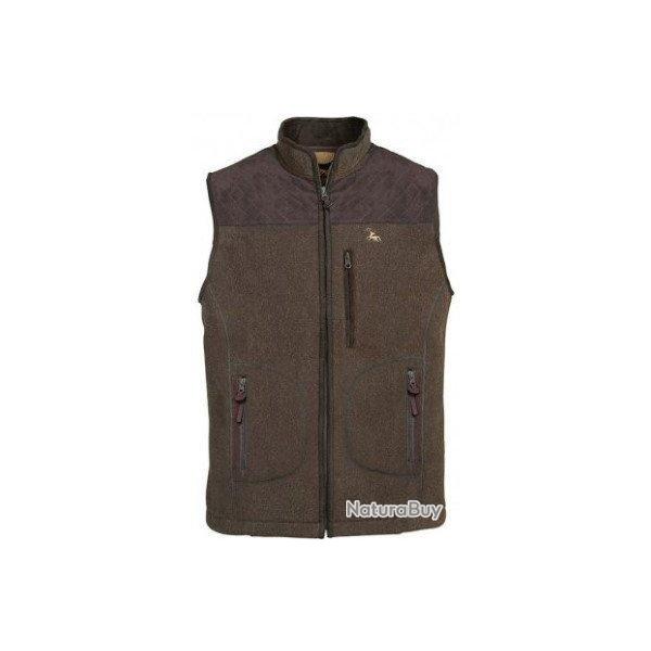 Gilet de chasse polaire Presly Evo marron Verney Carron