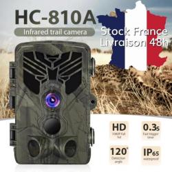 Caméra de chasse piège photo full HD HC-810A - Envoi rapide depuis la France
