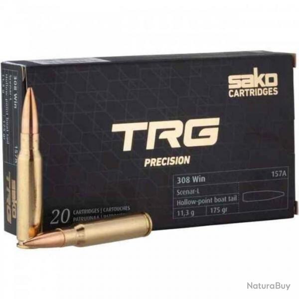 Munitions SAKO 308win TRG SCENAR-L 11.7G 175 Grains