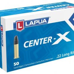 Cartouches LAPUA 22 LR CENTER-X