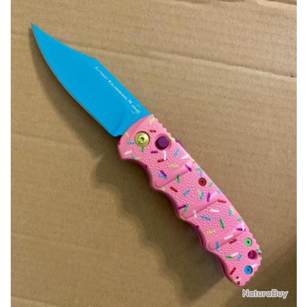 Boker Aks74 kalashnikov Dessert Warrior Donuts lame bowie (édition