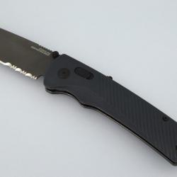 Couteau pliant SOG - Flash AT - Urban Grey cranté