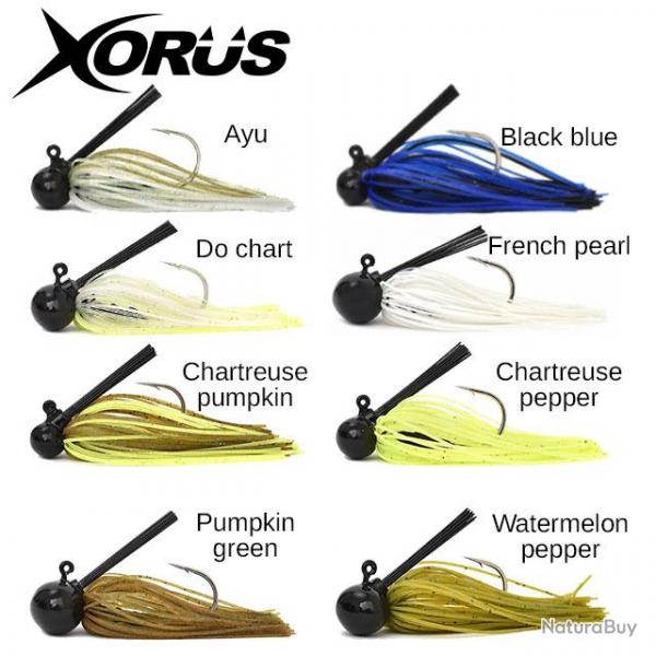 Leurre Xorus Ulti Rubber Jig 12g 3/0 Ayu