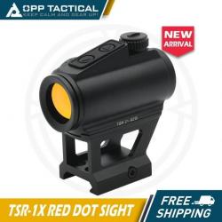 OPP Tactical Viseur Red Dot Noir TSR 1x paiement en 3 ou 4 fois  - LIVRAISON GRATUITE !!