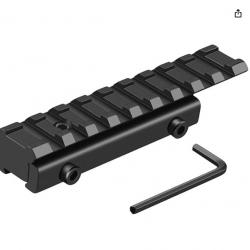 adaptateur rail picatinny pour bande de battue 11 Mm