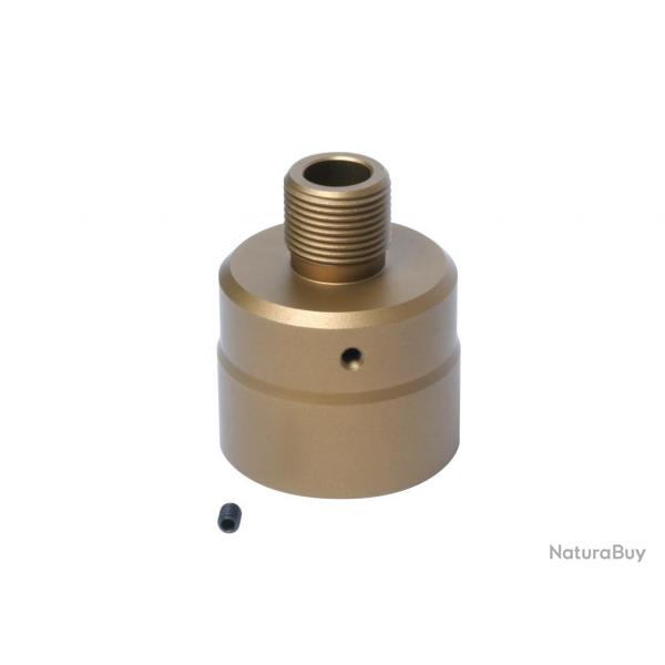 Adaptateur silencieux 14mm CCW pour MP9 Tan / Dsert