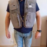 Gilet De Pêche à La Mouche Orvis – Kaki, Homme 2XL – Coton Blend – Très Bon état