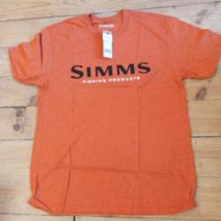 T-shirt SIMMS adobe heather S