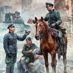Maquette à monter - Message urgent armée Allemande WWII 1/35 | Master box (0000 3175)