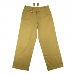 Pantalon Allemand DAK Afrikakorps TAN - Réplique WW2 Premium M (34)