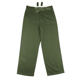 Pantalon WWII German DAK Afrikakorps Field Green WW2