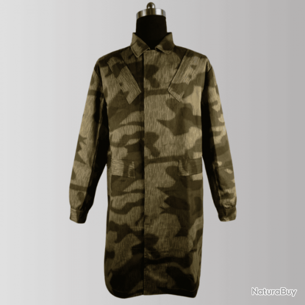 Blouse de Saut Allemande Parachutiste Luftwaffe "Fallschirmjage" Camo Smock Tan Water - WW2