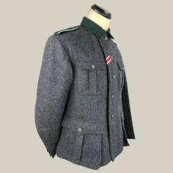 Veste Allemande M36 EM Gris Pierre - Repro WW2