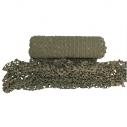 ROULEAU DE FILET DE CAMOUFLAGE WOODLAND 2,4x78m