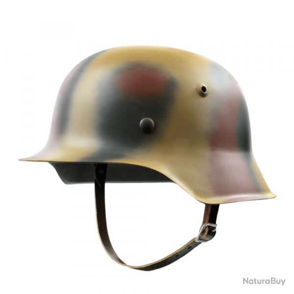 Casque Allemand Camouflage Normandy 3 Couleurs Mod.40 - WW2 59/60/61