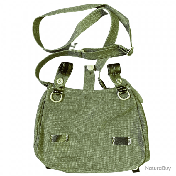 Sac  Pain Vert Allemand Avec Sangle - WW2