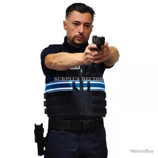 GILET PARE BALLES FULL TACTICAL IIIA POLICE MUNICIPALE