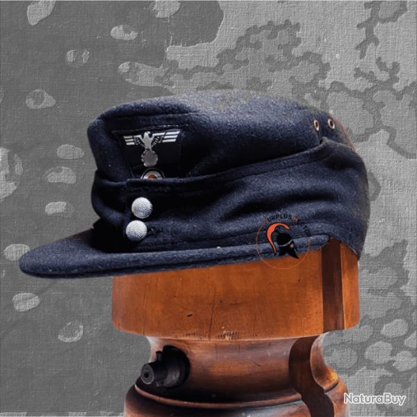 Casquette Allemande M43 Adler BeVo PANZER - Militaria WW2 59