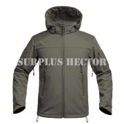 VADOOLL Veste Tactique Homme Softshell Polaire à Capuche - Manteau Chaud D'Extérieur Militaire Pour Hiver, Imperméable Et Respirant