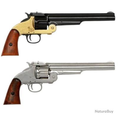 Revolver smith & wesson usa 1869 Argenté - Broches et Pin's armes ...