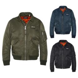 Blouson Bombers US Original CWU Schott Noir
