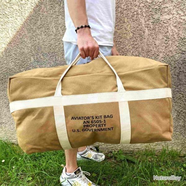 Sac Transport Pilote "KIT BAG US" Multi-Usage COYOTE - Militaria WW2