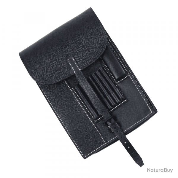 Porte Carte Allemand WW2 Noir Reproduction Muse - Militaria WW2