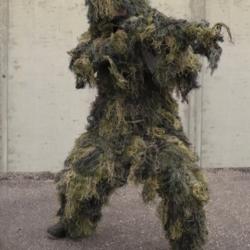 Tenue Ghillie Complète Camouflage Taille UNIQUE